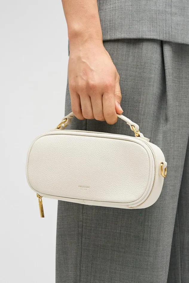 Oroton Margot Camera Bag Clotted Cream Women Crossbody Oroton Margot Camera Bag Clotted Cream Women Crossbody