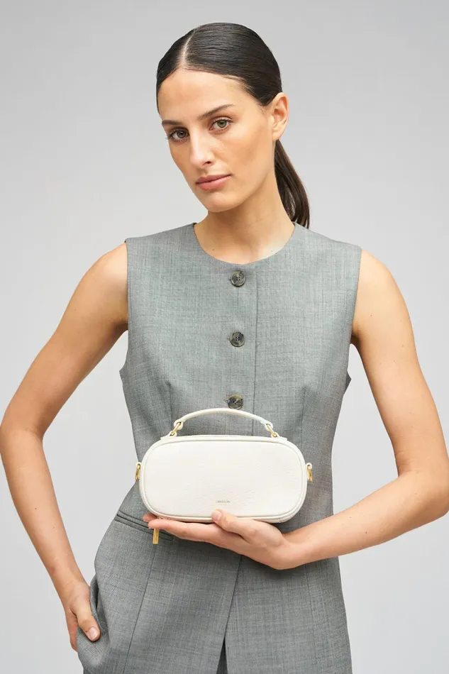 Oroton Margot Camera Bag Clotted Cream Women Crossbody Oroton Margot Camera Bag Clotted Cream Women Crossbody