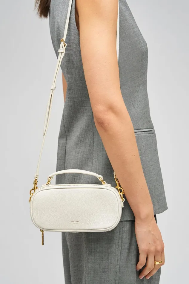 Oroton Margot Camera Bag Clotted Cream Women Crossbody Oroton Margot Camera Bag Clotted Cream Women Crossbody