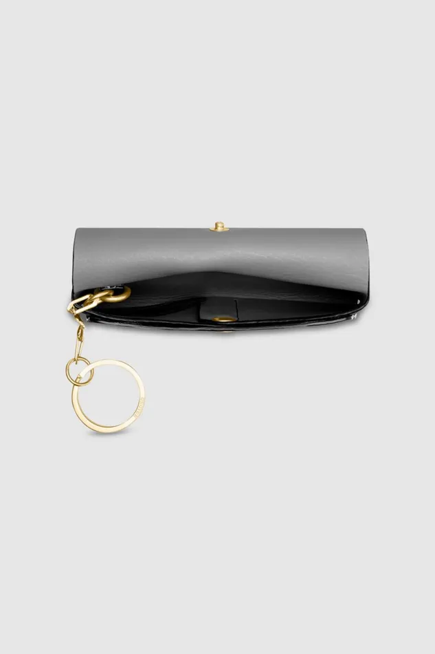 Oroton Margot Keyring Pouch Black Women Keyrings Oroton Margot Keyring Pouch Black Women Keyrings