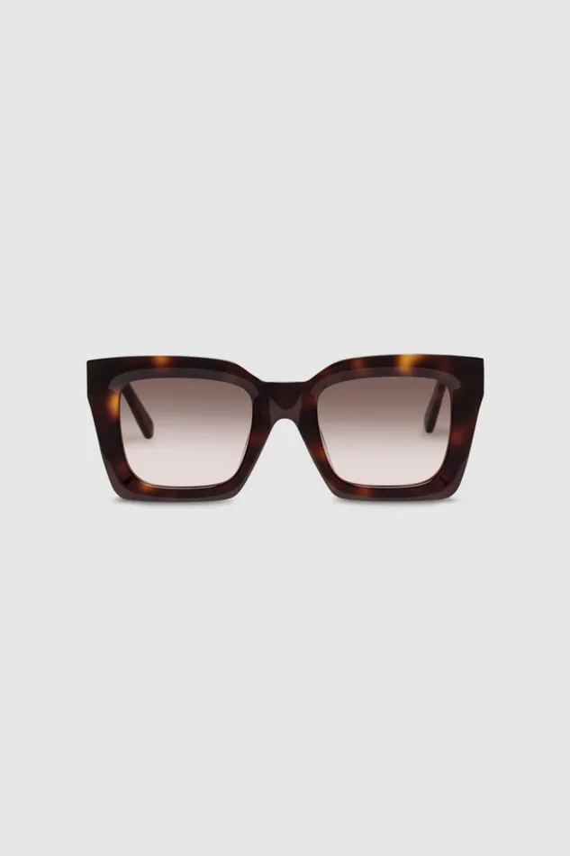 Oroton Reese Sunglasses Dark Tort Women Sunglasses
