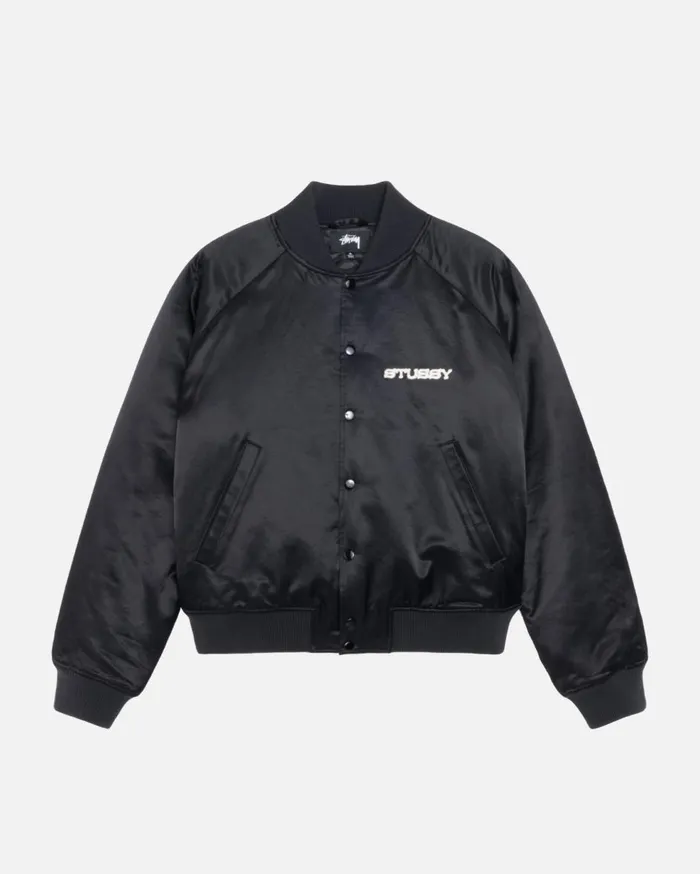 Outerwear MenWomen Stussy SOUVENIR JACKET Black
