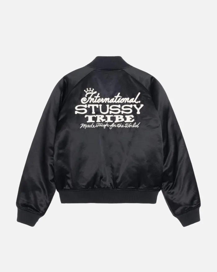 Outerwear MenWomen Stussy SOUVENIR JACKET Black