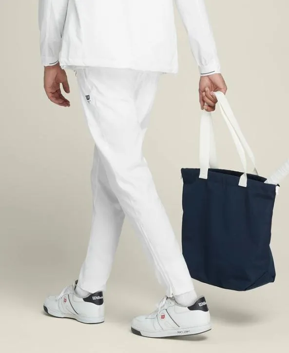Pants and Joggers Men Wilson Aston WarmUp Pant Bright White Pants and Joggers Men Wilson Aston WarmUp Pant Bright White