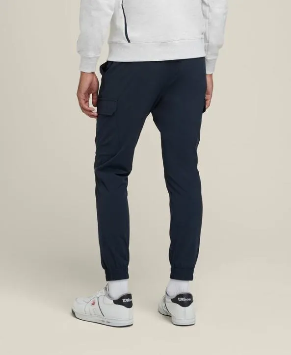 Pants and Joggers Men Wilson Midway Travel Cargo Jogger Brushed Classic Navy Pants and Joggers Men Wilson Midway Travel Cargo Jogger Brushed Classic Navy