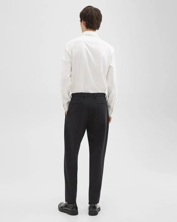 Pants Men Theory Zaine Pant In Precision Ponte Black Pants Men Theory Zaine Pant In Precision Ponte Black