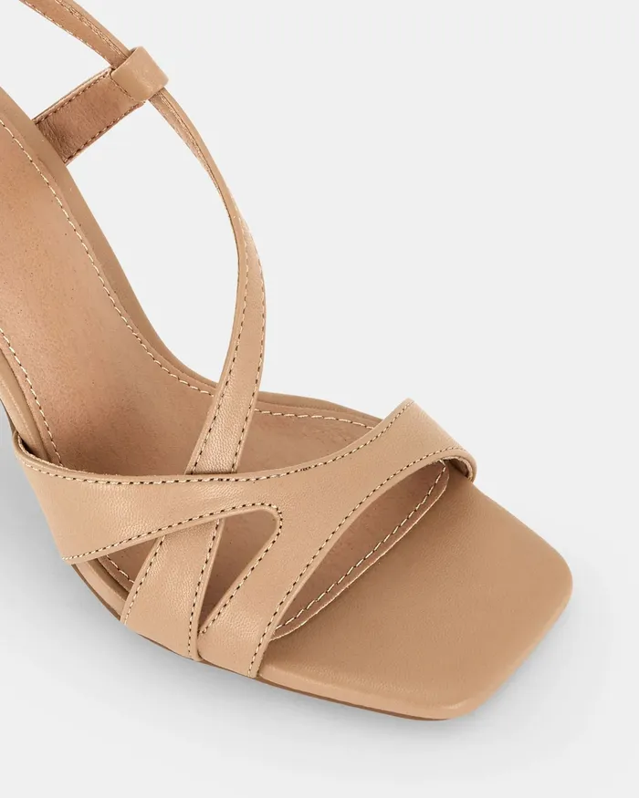 Party NOVO Shoes Women ZOZEY Sand Open Toe Heels