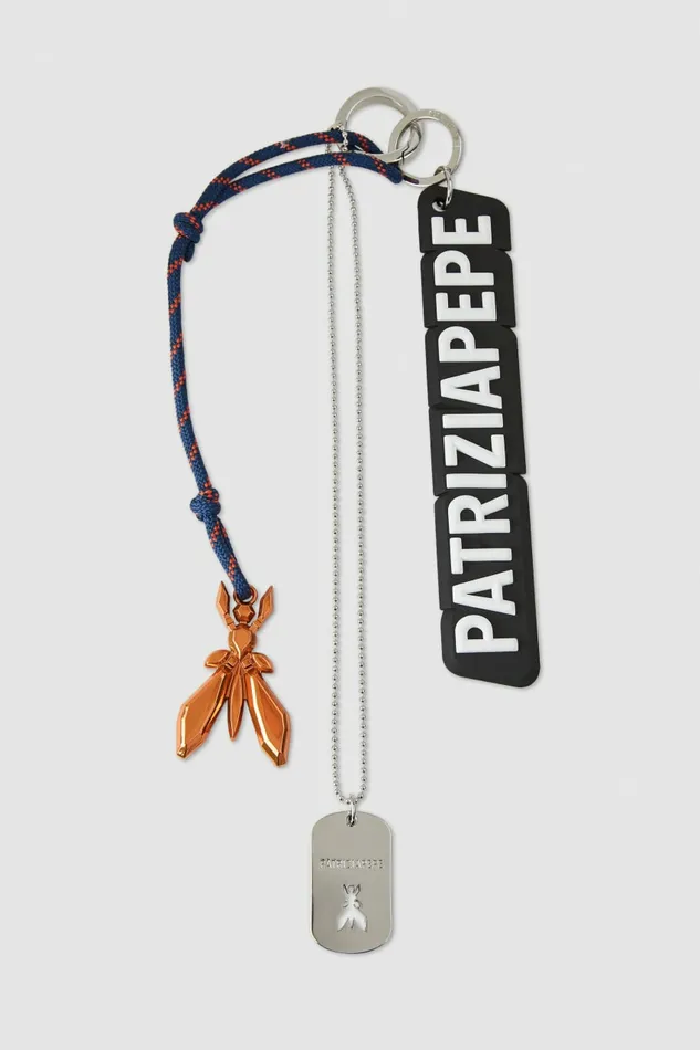 Patrizia Pepe Charms Keychain Set Black 8211 Women