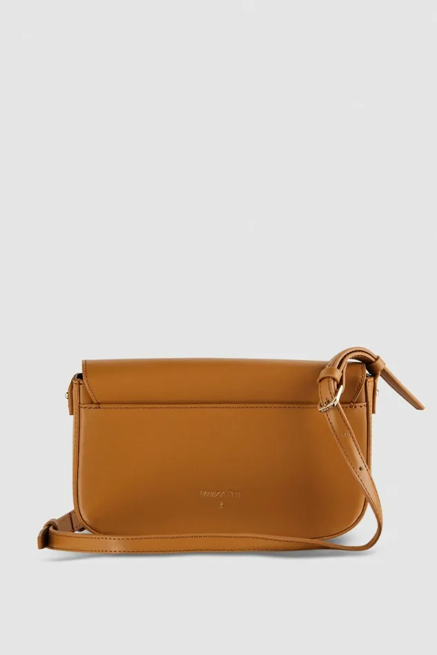 Patrizia Pepe Crossbodys Leather Bag With Shoulder Strap Brown 8211 Women