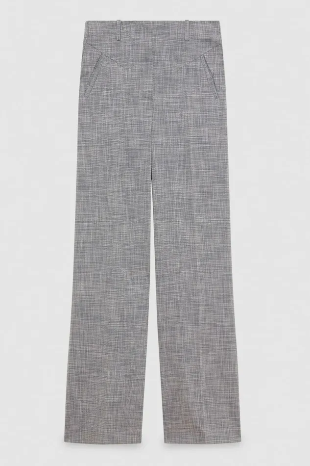 Patrizia Pepe Pants and Jeans Essential Palazzo Pants Grey 8211 Women