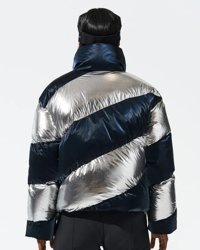 Perfect Moment Super Mojo Down Jacket Blue Liquid Women Jackets