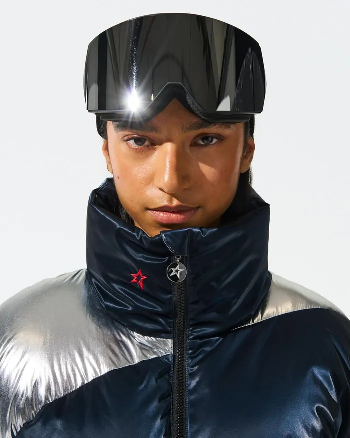 Perfect Moment Super Mojo Down Jacket Blue Liquid Women Jackets