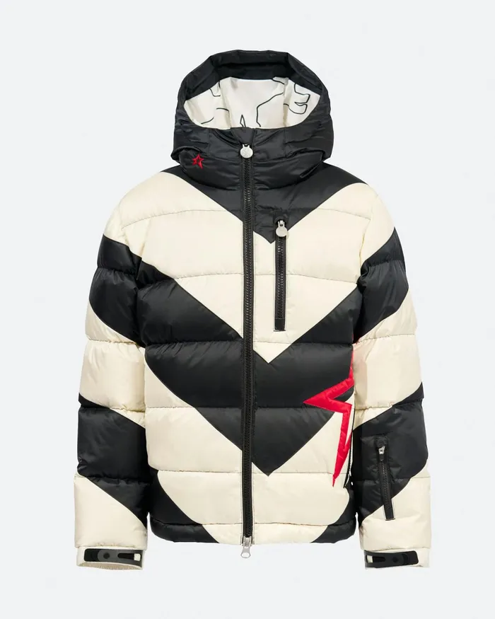 Perfect Moment Super Mojo Jacket White and Black Kids Jackets