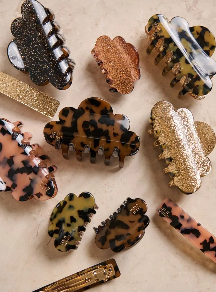 Petite Mendigote Hair Accessories Barrette 23 Degrees X Pm Golden 8211 Women