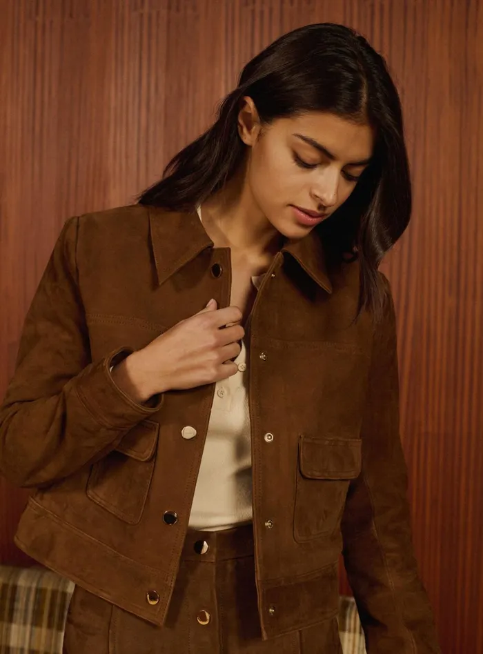 Petite Mendigote Jackets and Coats Orelia Jacket Brown 8211 Women