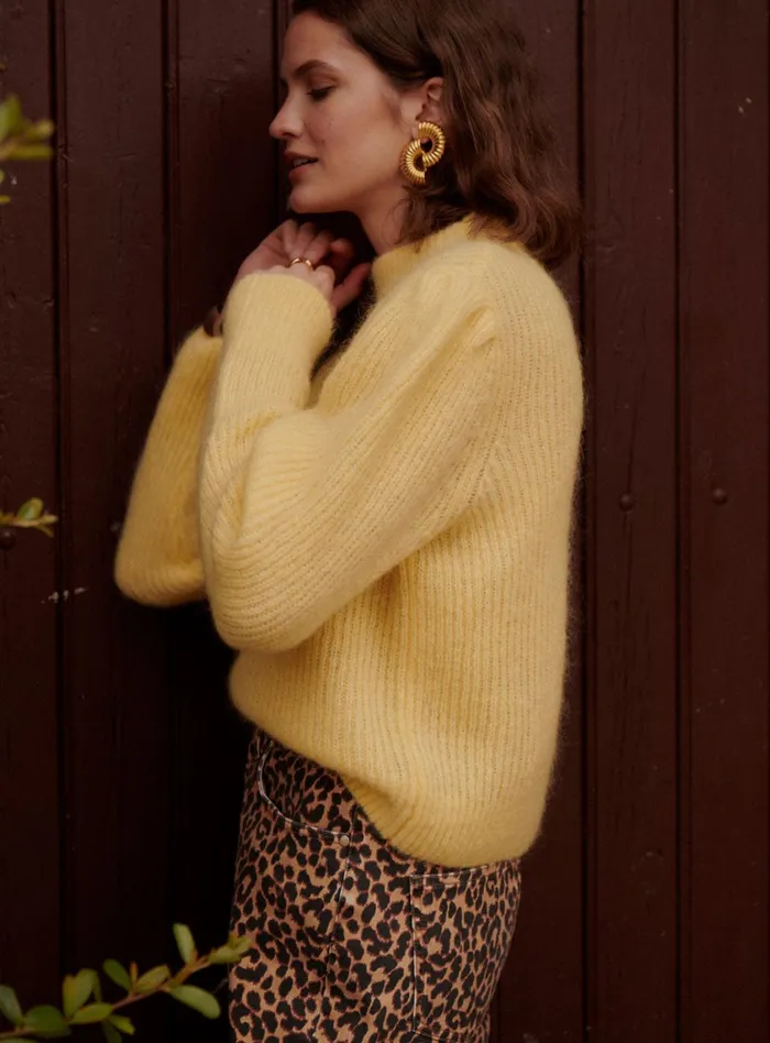 Petite Mendigote Meshes Fw24 Pull Manches Longues Mimi Barley 8211 Women