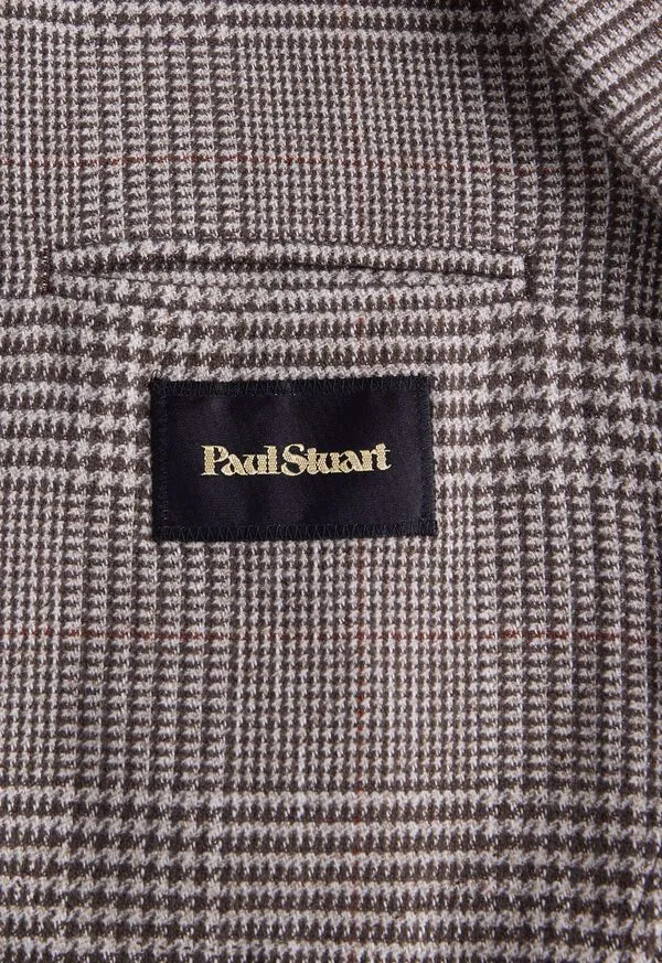 Plaid Garment Washed Cotton Jacket Brown Blazers and Jackets Paulstuart Mens Plaid Garment Washed Cotton Jacket Brown Blazers and Jackets Paulstuart Mens