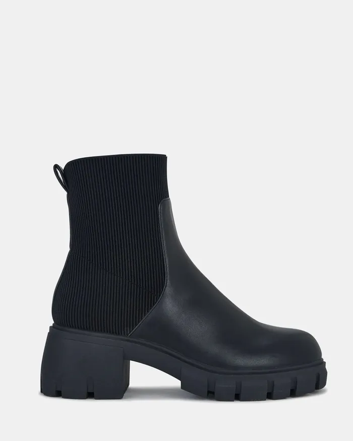 Platform Boots NOVO Shoes Women DOBIE BLACK Desert Boots