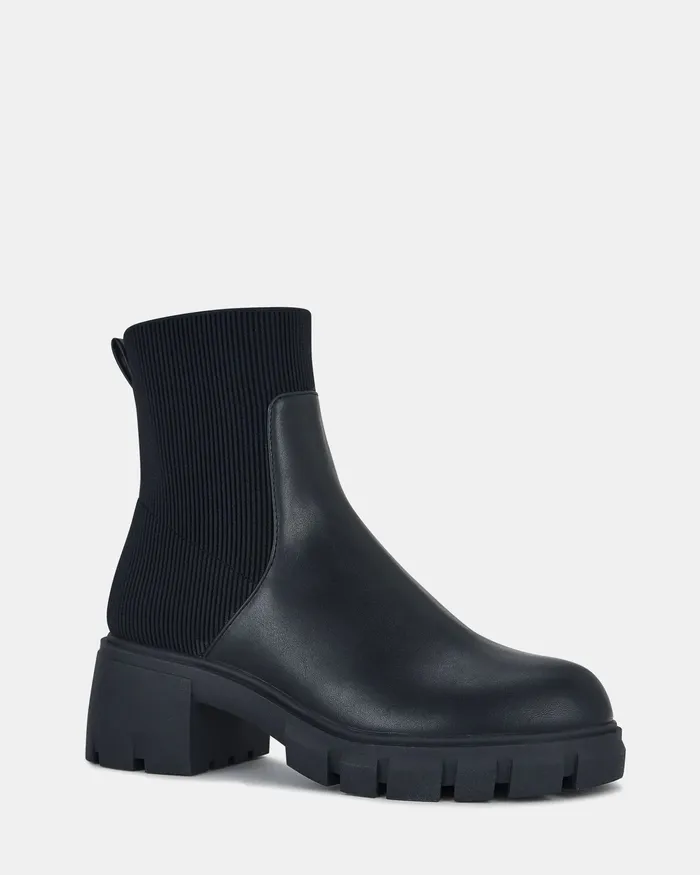 Platform Boots NOVO Shoes Women DOBIE BLACK Desert Boots