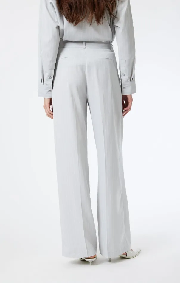 Pleated Wide Leg Pants In Pin Stripe Women Mavi Jeans Pants Pleated Wide Leg Pants In Pin Stripe Women Mavi Jeans Pants