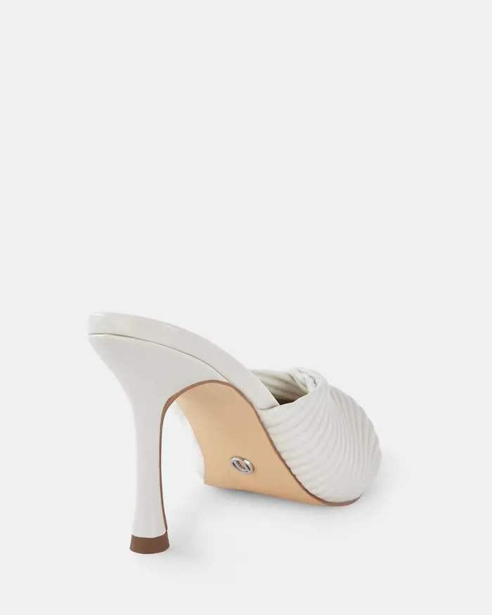 Pumps POWER MT CREAM Closed Toe Heels NOVO Shoes Women