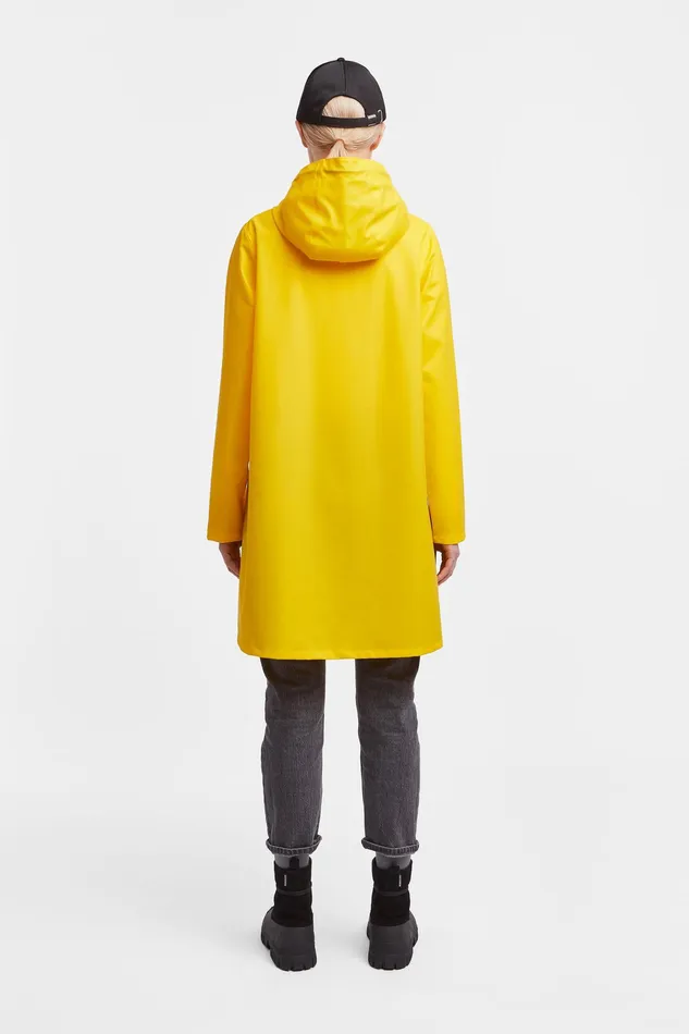 Raincoats Women Stutterheim Mosebacke Lightweight Raincoat Yellow