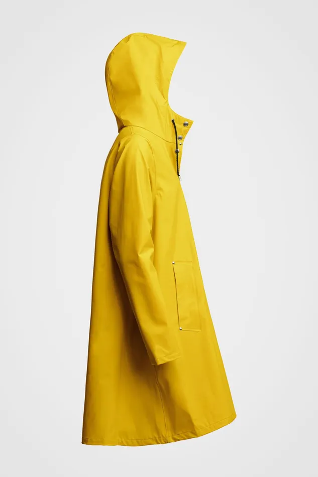 Raincoats Women Stutterheim Mosebacke Lightweight Raincoat Yellow