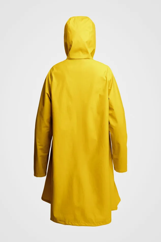 Raincoats Women Stutterheim Mosebacke Lightweight Raincoat Yellow