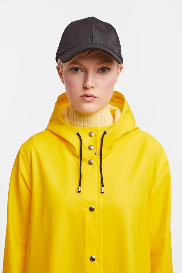 Raincoats Women Stutterheim Mosebacke Lightweight Raincoat Yellow