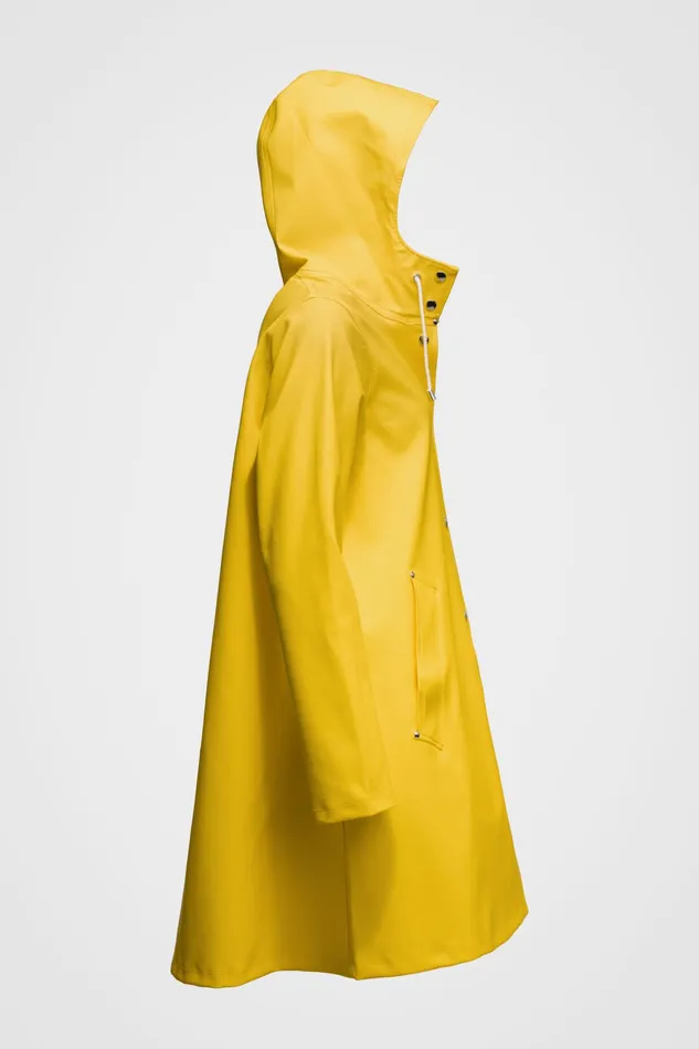 Raincoats Women Stutterheim Mosebacke Raincoat Yellow