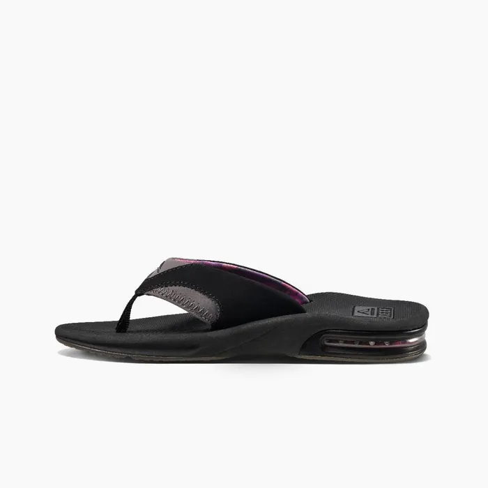 Reef Sandals Fanning Blackgrey 8211 Women Reef Sandals Fanning Blackgrey 8211 Women