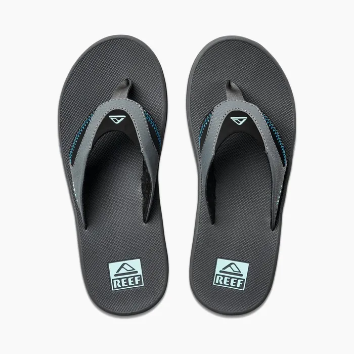 Reef Sandals Fanning Gunmetalocean 8211 Men