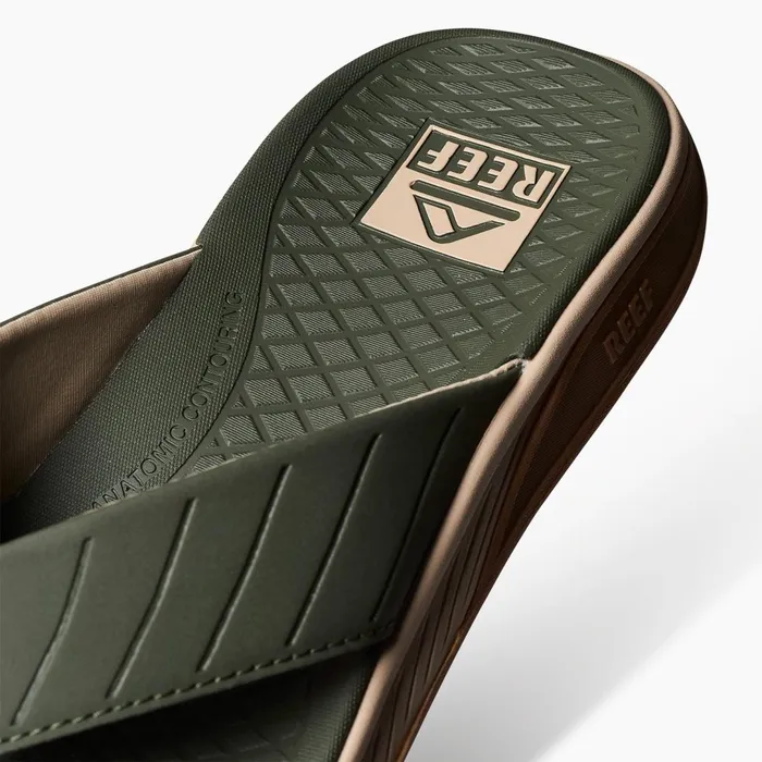 Reef Sandals The Deckhand Olivegum 8211 Men Reef Sandals The Deckhand Olivegum 8211 Men