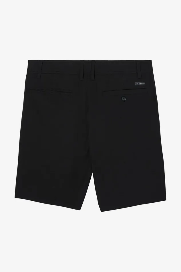 RESERVE LIGHT CHECK 19034 HYBRID SHORTS Black Men O039NEILL Clothing