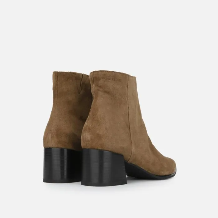 Roanne Suede Ankle Bootie Taupe Women Kenneth Cole Boots Booties Roanne Suede Ankle Bootie Taupe Women Kenneth Cole Boots Booties
