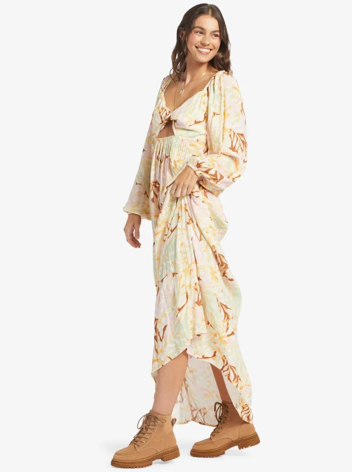 Roxy Dresses On Holiday Maxi Dress Quiet Green Coast 2 Coast 8211 Women