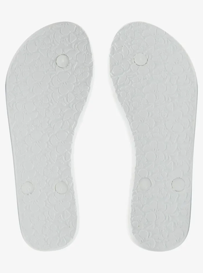 Roxy Flip Flops Bermuda Sandals Whitepinkmulti 8211 Women