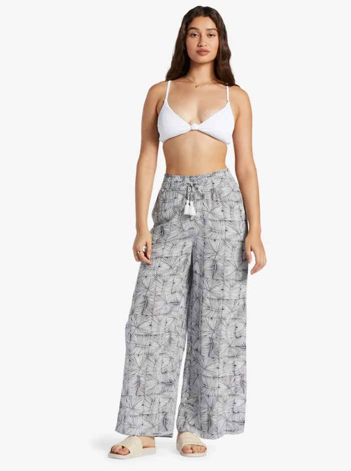 Roxy Pants and Jeans Tropical Rhythm Beachy Pants Mood Indigo Always Wild Big 8211 Women