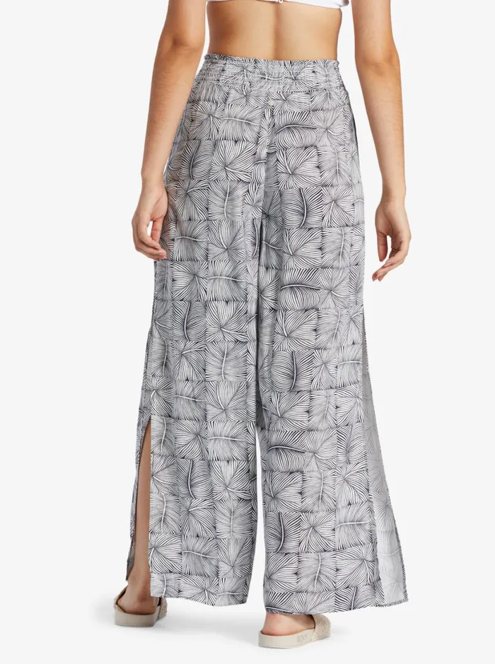 Roxy Pants and Jeans Tropical Rhythm Beachy Pants Mood Indigo Always Wild Big 8211 Women