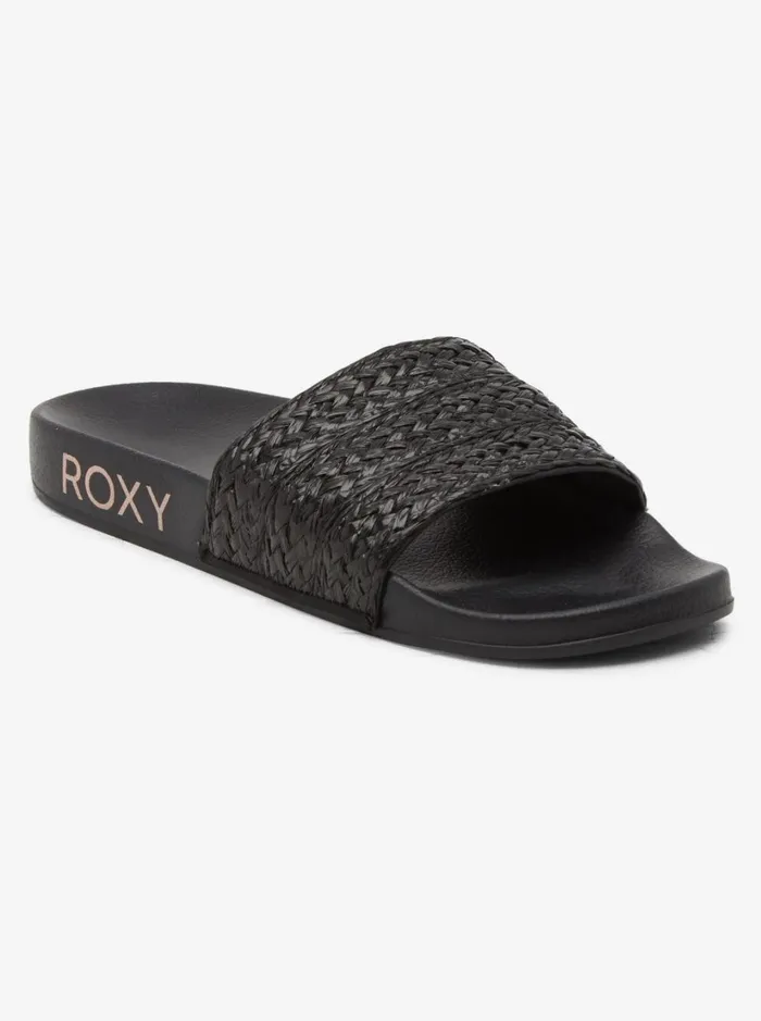 Roxy Sandals Slippy Jute Sandals Black 8211 Women