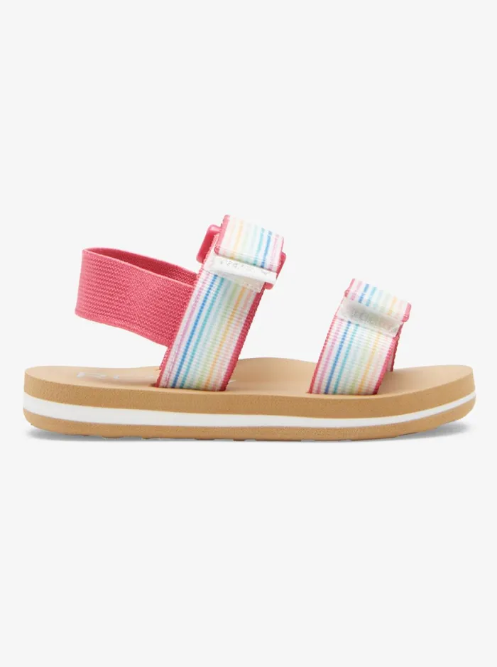 Roxy Shoes and Sandals Toddler039s Roxy Cage Sandals Whitepinkmulti 8211 Women