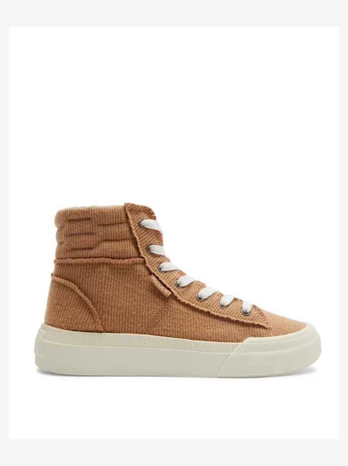 Roxy Sneakers Roxy Rae MidTop Shoes Tan 8211 Women