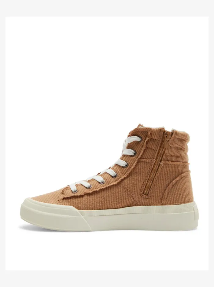 Roxy Sneakers Roxy Rae MidTop Shoes Tan 8211 Women