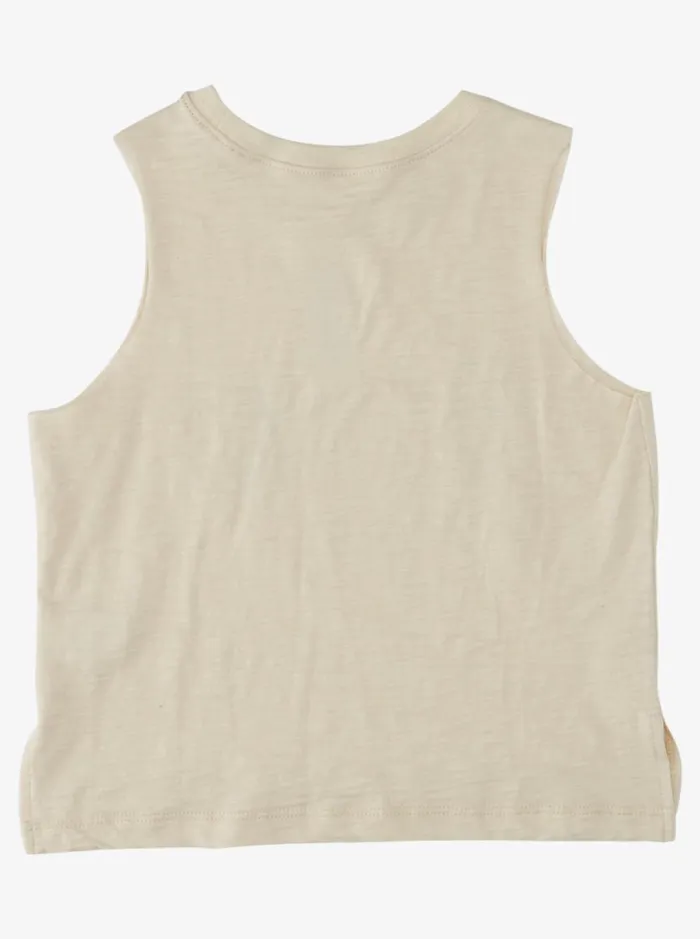Roxy Tops Girl039s 416 Pineapples Sleeveless TShirt Tapioca 8211 Women