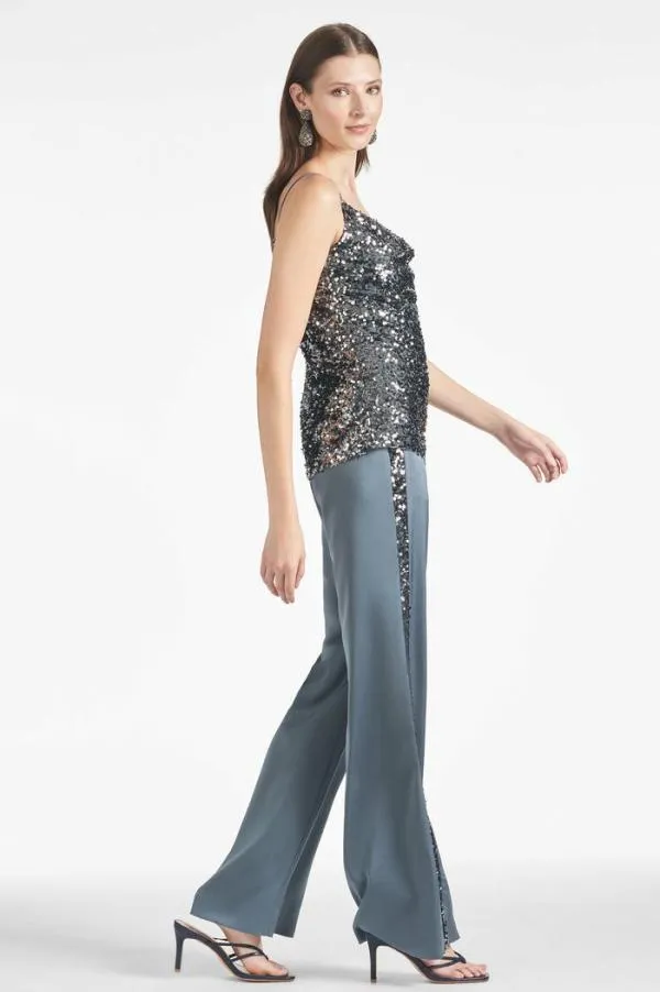 Sachin and Babi Jesse Top 8211 Gunmetal Gunmetal Women Tops and Blouses