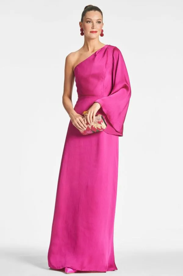 Sachin and Babi Keely Gown 8211 Dragonfruit Dragonfruit Women Plus Sizes