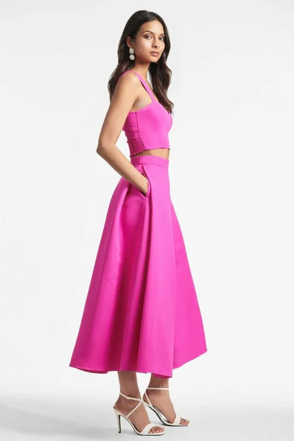 Sachin and Babi Leighton Skirt 8211 Cerise Cerise Women Skirts