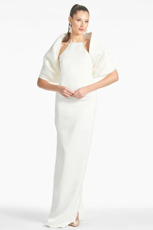 Sachin and Babi The Hug Shawl 8211 Ivory Ivory Women Jackets