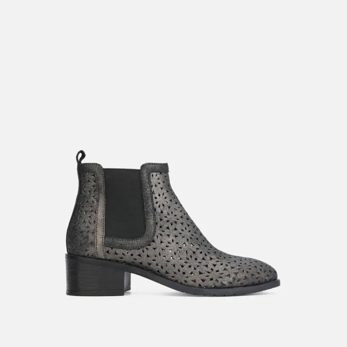 Salt Metallic Cutout Detail Chelsea Boot Pewter Women Kenneth Cole Boots Booties Salt Metallic Cutout Detail Chelsea Boot Pewter Women Kenneth Cole Boots Booties