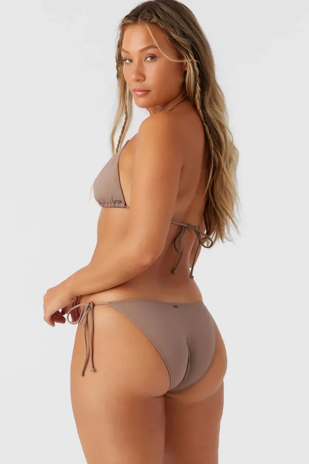 SALTWATER SOLIDS MARACAS TIE SIDE BOTTOMS Deep Taupe Women O039NEILL Collections